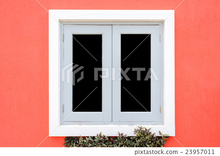 Windows of European-style houses. Windows of European-style houses. 23957011