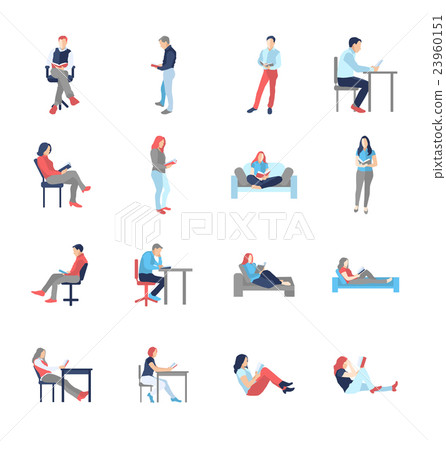 People, male, female, in different casual common People, male, female, in different casual common 23960151