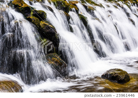 Waterfall close-up 23961446