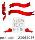 Red ribbon patterns 23963036