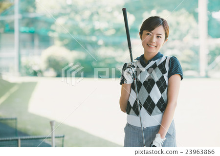 golf, golfing, practice ground 23963866