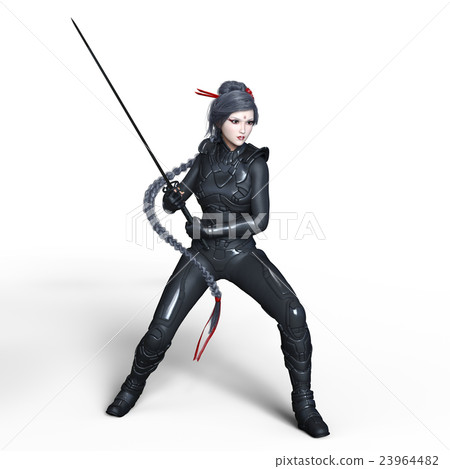 Female ninja Female ninja 23964482
