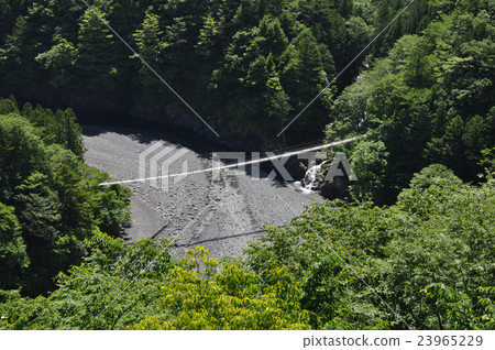 Photograph of Susumugyo Onsen dream suspension bridge Photograph of Susumugyo Onsen dream suspension bridge 23965229