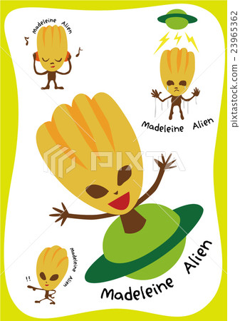 Funny character, sweet character, Madeleine alien Funny character, sweet character, Madeleine alien 23965362