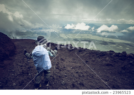 富士攀登形象 23965523