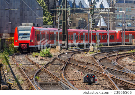 Commuter Train in Germany Commuter Train in Germany 23966566