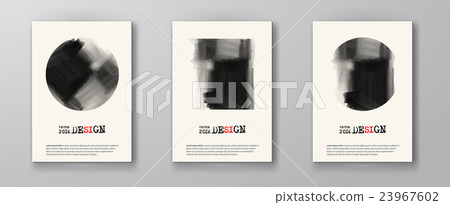 Abstract inkblot background. 23967602