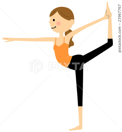Yoga Odoriko pose 23967767
