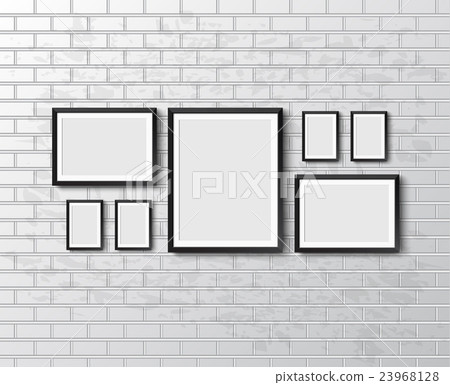 Set Realistic frame. Set Realistic frame. 23968128