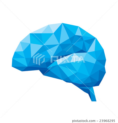 polygonal brain design 23968295