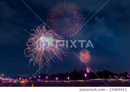 Blooming fireworks 23969421