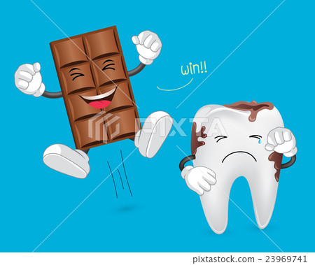 Teeth and chocolate 23969741
