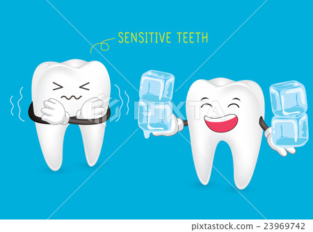 Teeth with ice 23969742