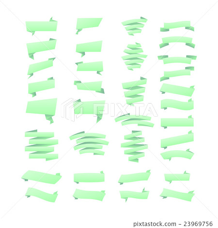 Set of empty commercial sale stickers, elements 23969756