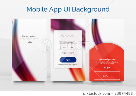 Mobile background ui Mobile background ui 23974498