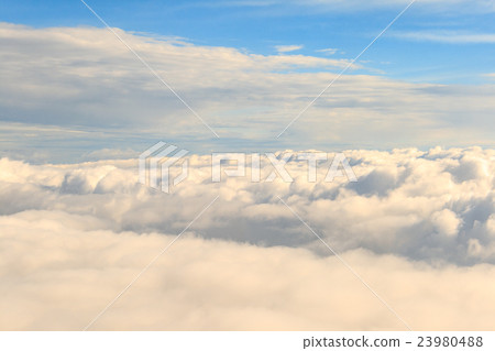 heavenly view high above the clouds heavenly view high above the clouds 23980488