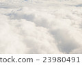 heavenly view high above the clouds 23980491