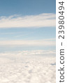 heavenly view high above the clouds 23980494