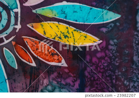 Petals, fragment, hot batik, background texture 23982207