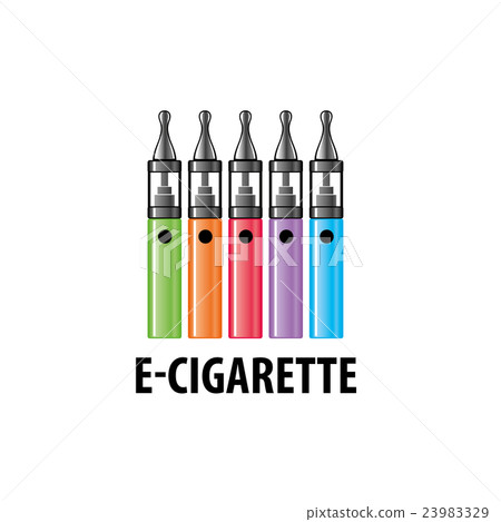 vector logo electronic cigarette vector logo electronic cigarette 23983329
