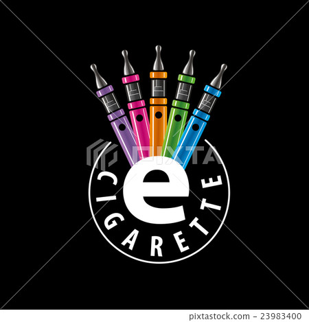 vector logo electronic cigarette 23983400