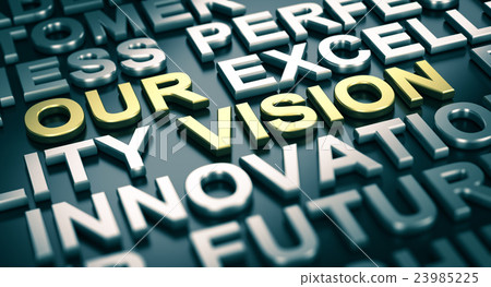 Corporate Communication Concept, Our Vision. Corporate Communication Concept, Our Vision. 23985225