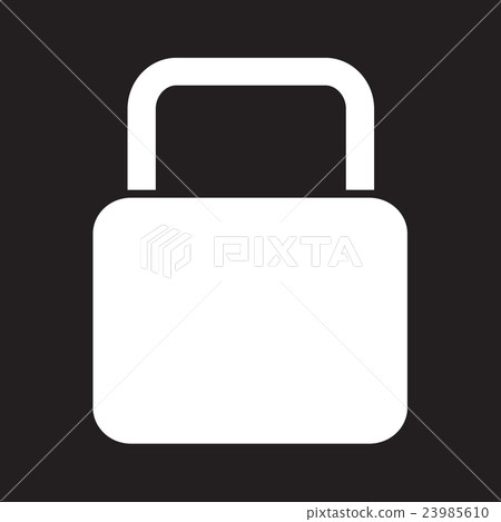 Lock Icon illustration design 23985610