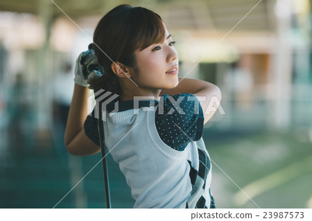 高爾夫 女生 女孩 23987573