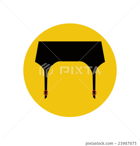 Garter belt illustration Garter belt illustration 23987875