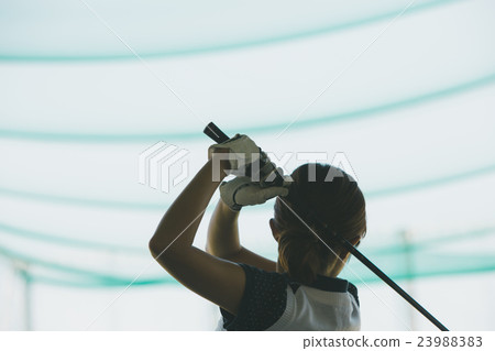 golf, golfing, female 23988383