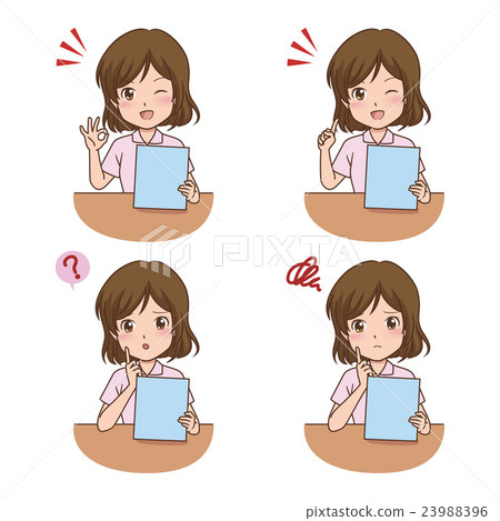 女護士的插圖 23988396