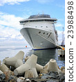 Cruise ship standing at the berth 23988498