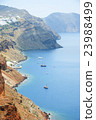 Beautiful sea view from Santorini 23988499