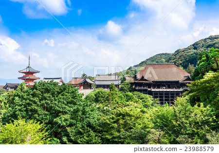 京都世界遺產清水寺全景 京都世界遺產清水寺全景 23988579