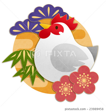 Japanese paper style chicken bamboo shoot bamboo Japanese paper style chicken bamboo shoot bamboo 23989458