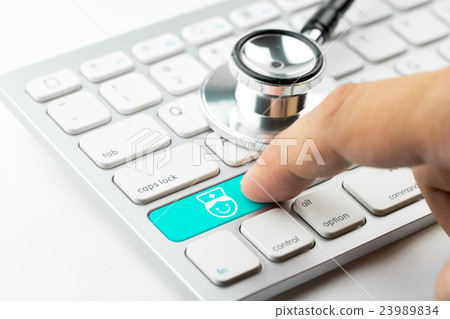 Medicine doctor & nurse working with medical icons Medicine doctor & nurse working with medical icons 23989834