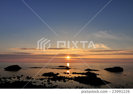 Sunset at Rumoi Sunset at Rumoi 23991226