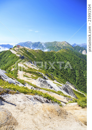 Azumino City Omachi-shi Nagano Prefecture Nagano Prefecture Nemuro-sansuma from Mt. 23991504