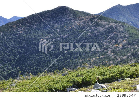 Asahi-dake to watch from Shikino river 23992547