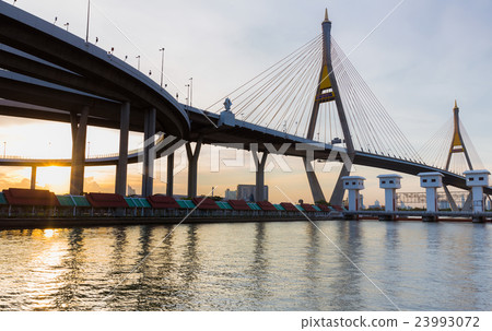 Suspension bridge connection Suspension bridge connection 23993072