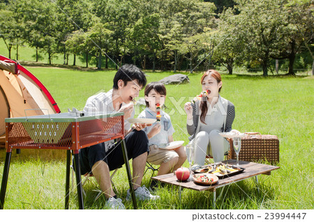 Family campground family Family campground family 23994447