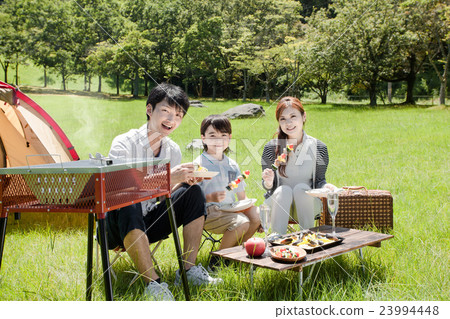 Family campground family Family campground family 23994448