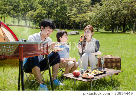 家庭露營地家庭 家庭露營地家庭 23994449