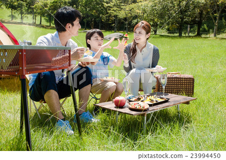 家庭露營地家庭 家庭露營地家庭 23994450