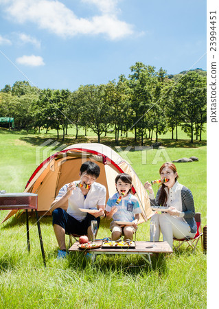 家庭露營地家庭 23994451