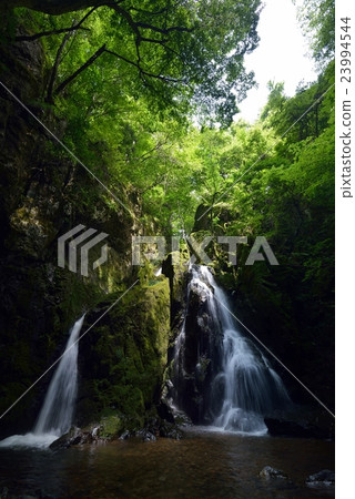 Mountain Valley Waterfall Okayama Prefecture 23994544