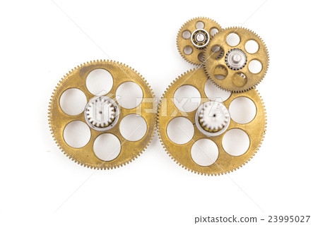 Gear on the white background  23995027