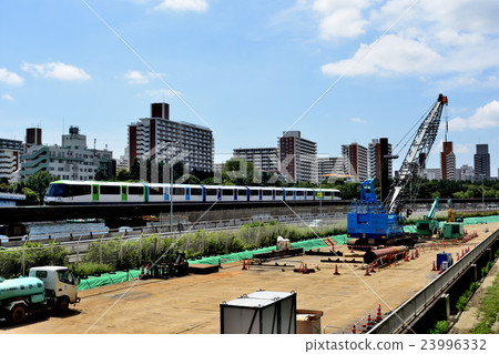 Capital Highway No. 1 Haneda renewal work: detour under construction and Tokyo monorail Capital Highway No. 1 Haneda renewal work: detour under construction and Tokyo monorail 23996332