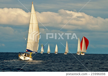Yacht regatta in Turkey 23996898