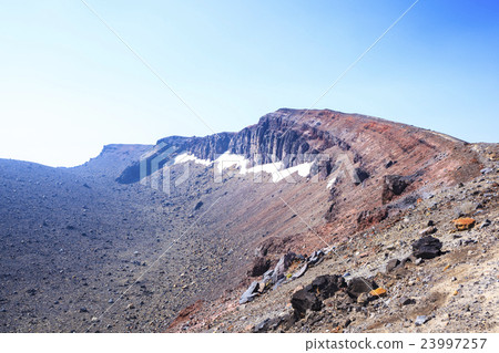 Mt. Fujiyama of Mt. Asama, Miyota Town Nagano Prefecture 23997257
